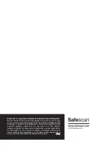 Предварительный просмотр 21 страницы Safescan 50 Series Manual