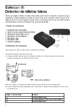 Предварительный просмотр 10 страницы Safescan 85 Manual