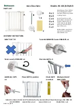 Предварительный просмотр 2 страницы Safetots Bettacare BC-ACX Instructions