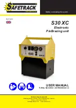 SAFETRACK S30 XC User Manual preview