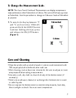 Предварительный просмотр 9 страницы Safety 1st Accu-Touch 49529 User Manual