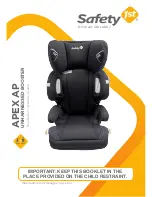 Safety 1st APEX AP Quick Start Manual preview