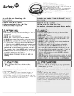 Safety 1st BO077 User Manual preview