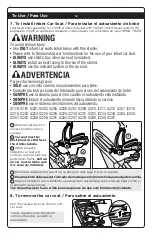 Preview for 14 page of Safety 1st CV355 User Manual