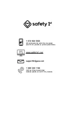 Preview for 7 page of Safety 1st CV372 Manual