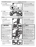 Предварительный просмотр 3 страницы Safety 1st Easy Care Swing Tray Booster User Manual