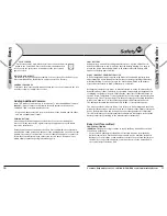 Preview for 6 page of Safety 1st Genesis 08903 User Manual