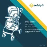 Safety 1st Grow and Go TR405 Manual preview