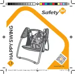 Safety 1st HAPPY SWING Manual preview