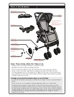 Preview for 4 page of Safety 1st Rendezvous TR233 User Manual