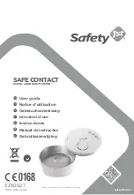 Safety 1st SAFE CONTACT User Manual preview