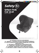 Preview for 1 page of Safety 1st Urban Trek Manual