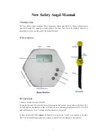 Safety Angel Water Immersion Alarm Manual preview