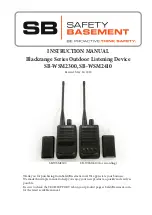 Safety Basement Blackrange Series Instruction Manual preview