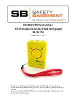 Safety Basement SB-PA250 Instruction Manual preview