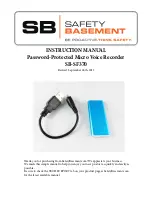 Safety Basement SB-SF370 Instruction Manual preview