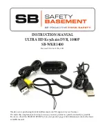Safety Basement SB-WKR1400 Instruction Manual preview