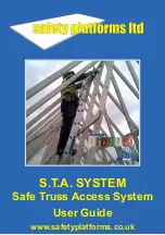 Preview for 1 page of safety platforms S.T.A. SYSTEM User Manual