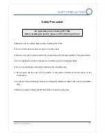 Preview for 2 page of safety precaution HTP-T32G User Manual