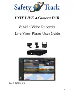 Safety Track UCIT LIVE 4 Camera DVR User Manual предпросмотр