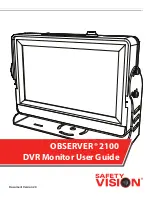 Safety Vision OBSERVER 2100 User Manual preview