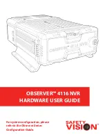 Safety Vision OBSERVER 4116 Hardware User'S Manual preview