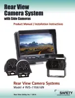 Safety Vision RVS-770616N Product Manual Installation & Instructions preview