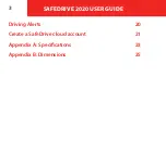 Preview for 4 page of Safety Vision SAFEDRIVE 2020 User Manual