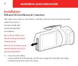 Preview for 8 page of Safety Vision SAFEDRIVE 2020 User Manual