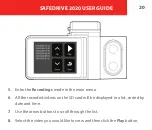 Preview for 21 page of Safety Vision SAFEDRIVE 2020 User Manual