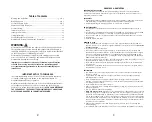 Preview for 2 page of SAFETY WORKS 9900 Instructions For Use And Maintenance Manual