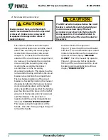 Preview for 34 page of Safety POWELL PowlVac-ND Manual