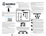 Предварительный просмотр 1 страницы SafeWaze 018-4000 Instruction Manual