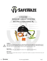 SafeWaze 018-6000 Instruction Manual предпросмотр