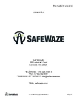 Предварительный просмотр 37 страницы SafeWaze 019-11003 User Manual