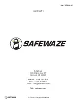 Preview for 27 page of SafeWaze 019-12001 User Instructions