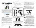 SafeWaze 020-4020 Instruction Manual предпросмотр