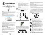 SafeWaze 021-4046 Instruction Manual preview