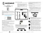 SafeWaze 021-4048 Instruction Manual preview