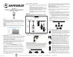 SafeWaze 021-4072 Instruction Manual preview