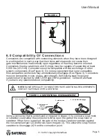 Preview for 6 page of SafeWaze 4 Person Temporary Horizontal Lifeline User Manual