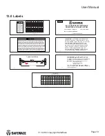 Preview for 19 page of SafeWaze 4 Person Temporary Horizontal Lifeline User Manual