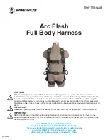 SafeWaze Arc Flash 019-1080 User Manual preview