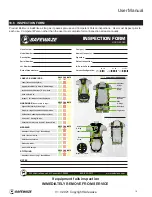 Preview for 18 page of SafeWaze Arc Flash 019-1080 User Manual