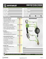 Preview for 17 page of SafeWaze FS-EX10-100-G Instruction Manual