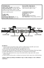 Preview for 3 page of SafeWaze FS-EX210 Manual