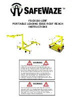 Предварительный просмотр 1 страницы SafeWaze FS-EX330-LERF Instructions Manual