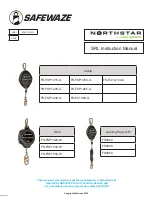 Preview for 1 page of SafeWaze FS-FSP1215-G Instruction Manual