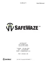 Preview for 17 page of SafeWaze FS805-KM User Manual