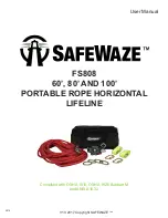 SafeWaze FS808 User Manual preview